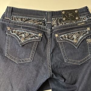 Miss Me Dark Jean - 31 Easy Boot